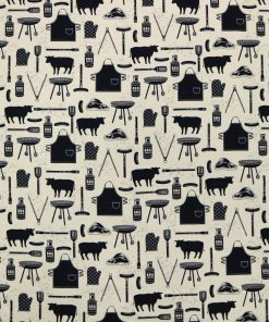 Grill Super Snuggle Flannel Fabric