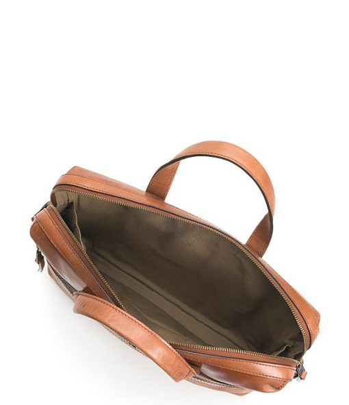 Holden Leather Slim Briefcase - Image 4