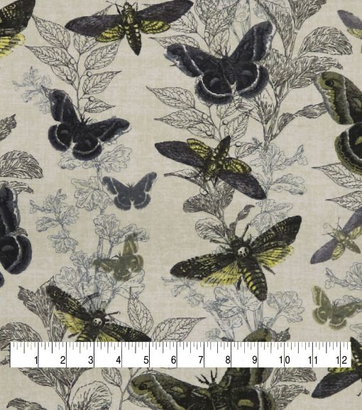 Butterflies Super Snuggle Flannel Fabric - Image 3