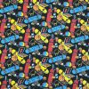 Skateboard Super Snuggle Flannel Fabric