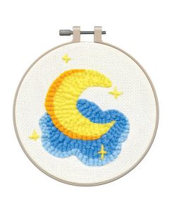 Design Works 6 Moon   Stars Punch Needle Kit