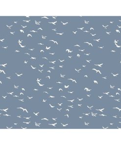 Super Snuggle Calm   Cool Tiny Birds Flannel Fabric