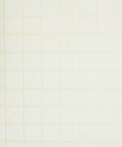 White Embossed Plaid Sew Lush Fleece Fabric