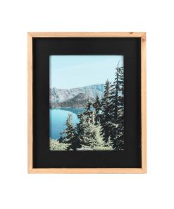 12 x 14 Matted to 8 x 10 Summit Black Portrait Frame by Hudson 43