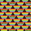 Pink Floyd Prism Stripe Cotton Fabric