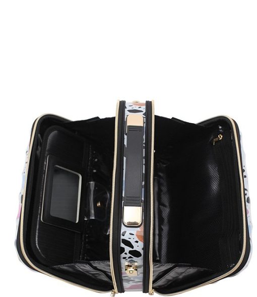 Savoir Collection Terrazzo Print Travel Beauty Case - Image 5