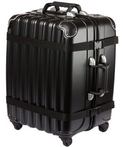 VinGardeValise Petite 8-Bottle Wine Suitcase Spinner Suitcase