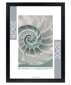 20 x 28 Poster Frame Gallery Black