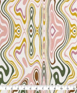 Squiggle Super Snuggle Flannel Fabric