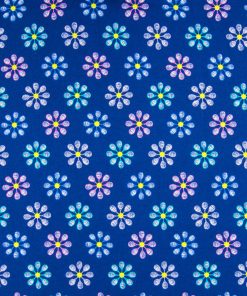 Tennis Racket Flower Super Snuggle Flannel Fabric
