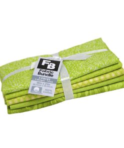 18 x 21 Green Blender 1 Cotton Fabric Quarters 5ct by Keepsake Calico