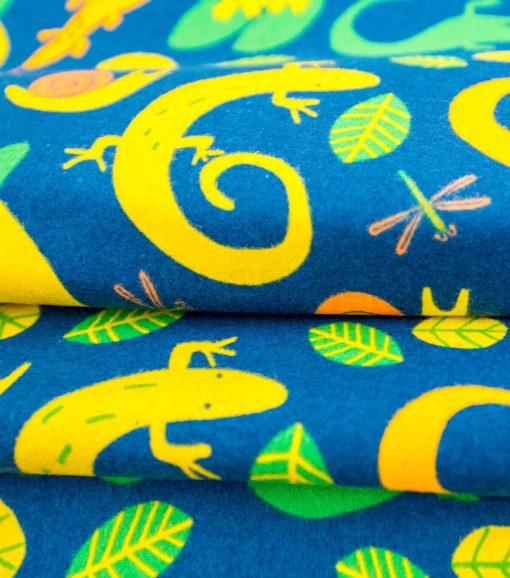 POP! Reptiles Super Snuggle Flannel Fabric - Image 3