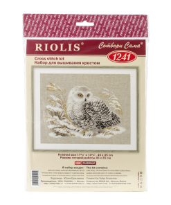 RIOLIS 18 x 14 Owl Counted Cross Stitch Kit