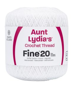 Aunt Lydia s White Fine Crochet Thread