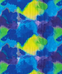 Fabric Traditions Large Brights Blue Blender Premium Cotton Fabric