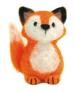 Feltworks 3 Fox Needle Felting Kit