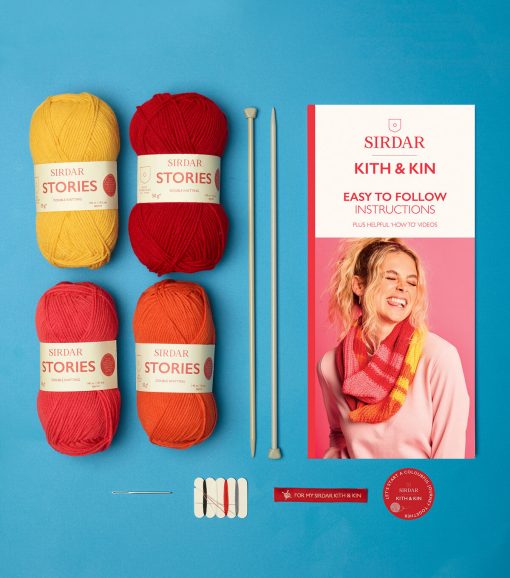 Sirdar 9 Infinity Cowl Knit Kit - Image 2