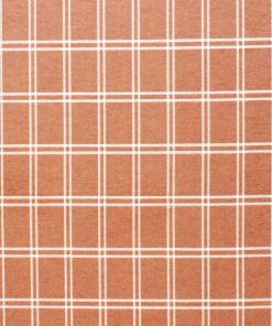 Super Snuggle Rust Plaid Flannel Fabric