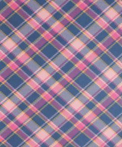 Pastel Bias Plaid Blizzard Fleece Fabric