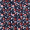 Car Icons Super Snuggle Flannel Fabric