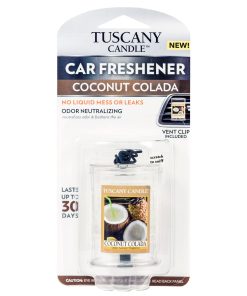 Tuscany Candle Coconut Colada Car Freshener