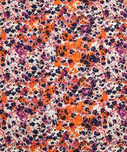 Purple Orange Oil Slick Super Snuggle Flannel Fabric