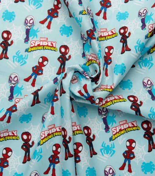 Spidey And Friends Cotton Fabric Hero - Image 4