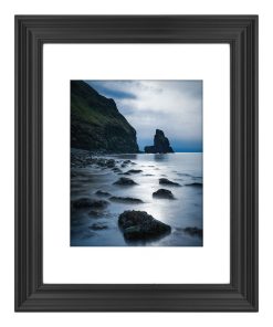 Walden Woods 11 14 Matted to 8 10 Black Wall Frame