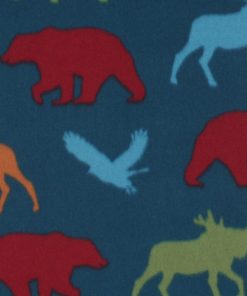 Wilderness Blizzard Fleece Fabric