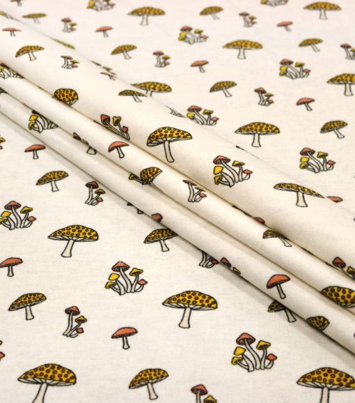 POP! Mushrooms Super Snuggle Flannel Fabric - Image 2