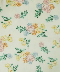 Floral Sew Lush Fleece Fabric