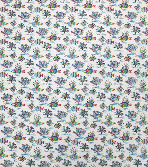 Bright Ocean Super Snuggle Flannel Fabric - Image 2