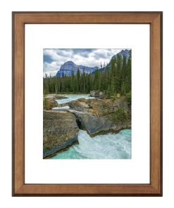 Walden Woods 11 14 Matted to 8 10 Walnut Wall Frame