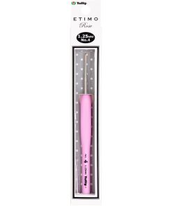 Tulip Etimo Rose Steel Crochet Hook Size 4/1.25mm