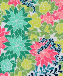 Bright Floral Super Snuggle Flannel Fabric