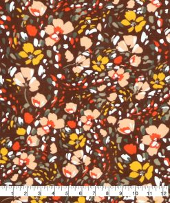 Floral 108 Wide Flannel Fabric