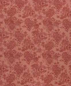 Large Tonal Floral Red 108 Wide Flannel Fabric