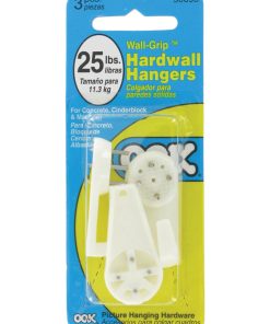 Ook 25lbs Plastic Hardwall Hangers 3ct