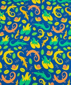 POP! Reptiles Super Snuggle Flannel Fabric