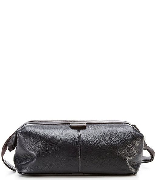 Wide Mouth Leather Travel Kit - Image 2