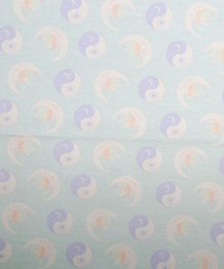 Moon Yin Yang Toss Super Snuggle Flannel Fabric