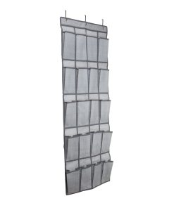 Simplify 54 Gray 20 Pocket Shoe Organizer