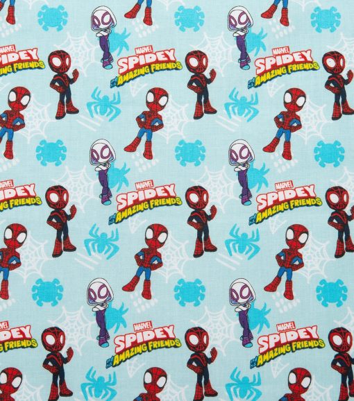 Spidey And Friends Cotton Fabric Hero - Image 3