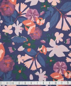 Super Snuggle Watercolor Floral Flannel Fabric