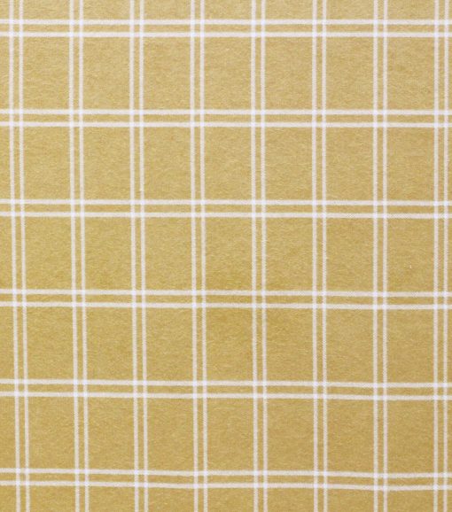 Super Snuggle Mustard Plaid Flannel Fabric