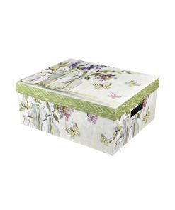 14 Meadowbrook Rectangle Box With Cutout Handles by Place   Time
