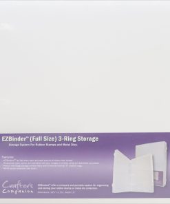 Crafter s Companion 11 x 12 Clear 3 Ring Enclosed Binder
