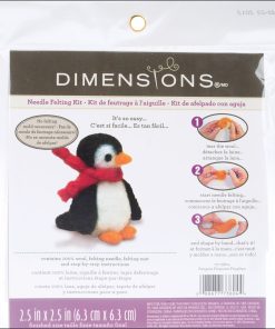 Dimensions Feltworks 2 Penguin Needle Felting Kit
