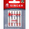 SINGER Universal Regular Point Sewing Machine Needles