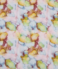 Watercolor Tie Dye Anti Pill Fleece Fabric